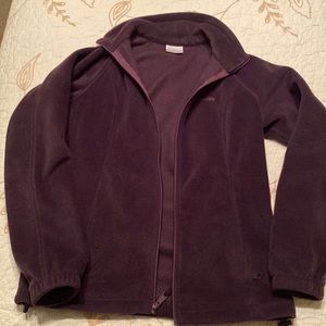 Purple Columbia fleece jacket